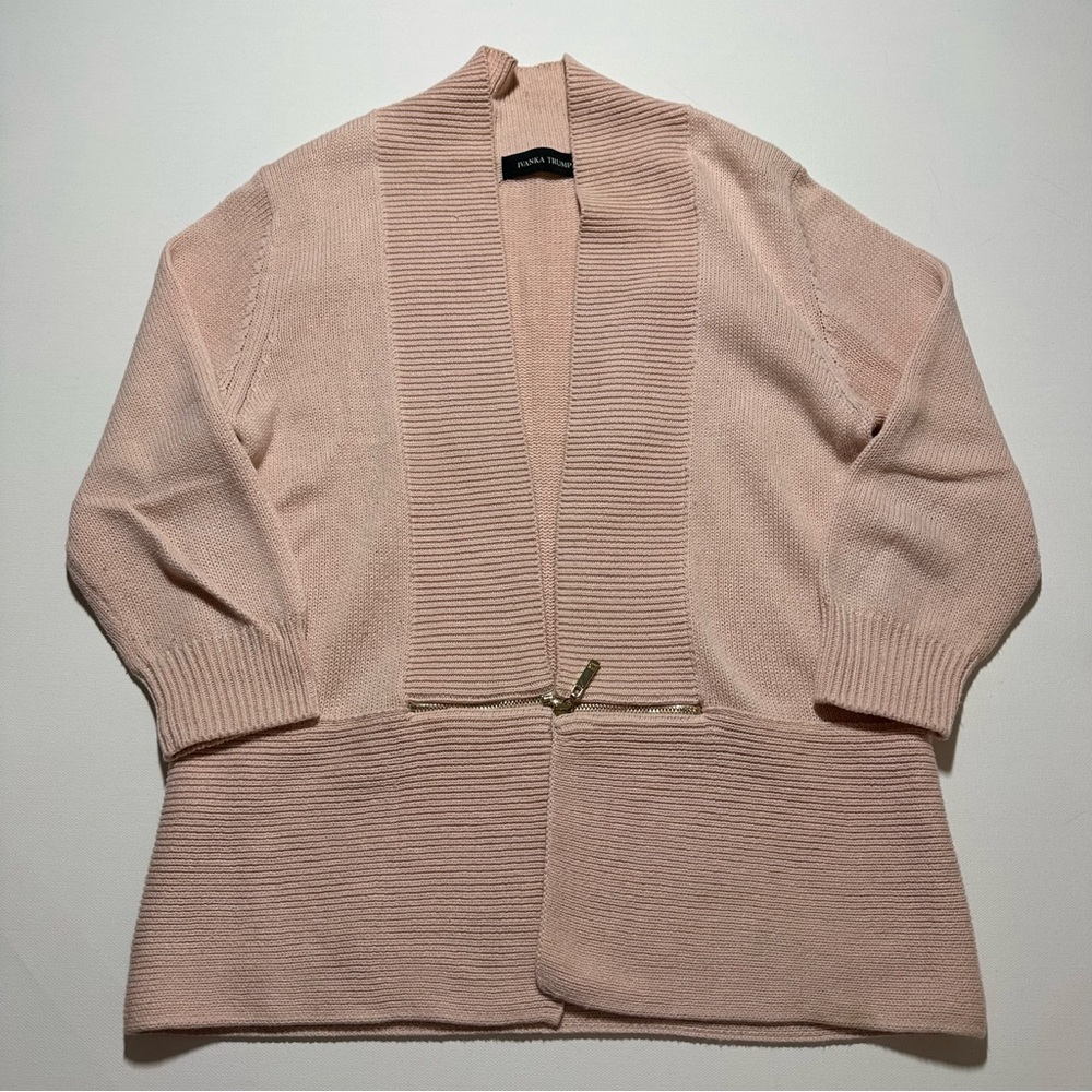 Ivanka Trump Open Front Cardigan Sweater - Medium